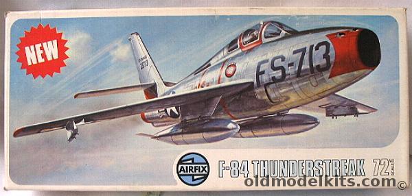 Airfix 1/72 Republic F-84 Thunderstreak US Air Force or Luftwaffe, 03022-9 plastic model kit